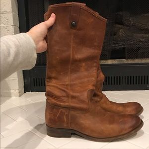 Frye Melissa Button Riding Boots